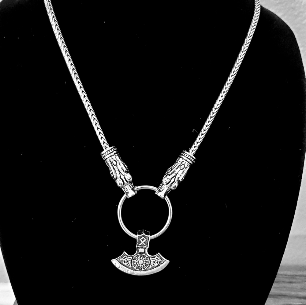 Nordic Style Viking Necklace - Picture 2 of 12